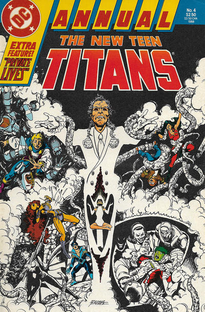 Cover for The New Teen Titans Annual (DC, 1985 series) #4