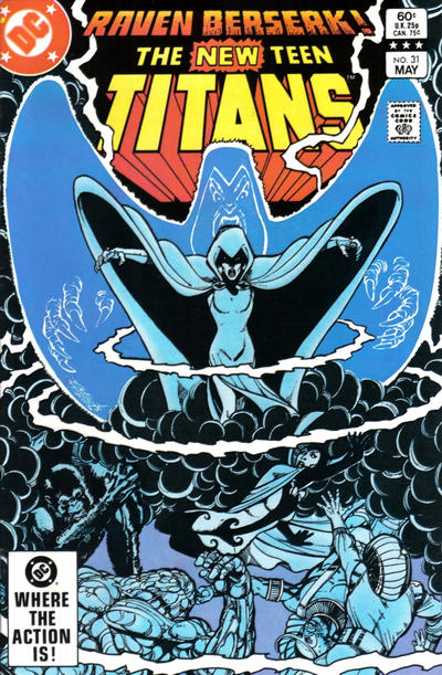 Cover for The New Teen Titans (DC, 1980 series) #31 [Direct]