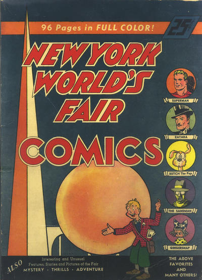 Cover for New York World's Fair Comics (DC, 1939 series) #[1]
