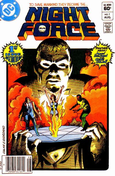 Cover for The Night Force (DC, 1982 series) #1 [Newsstand]