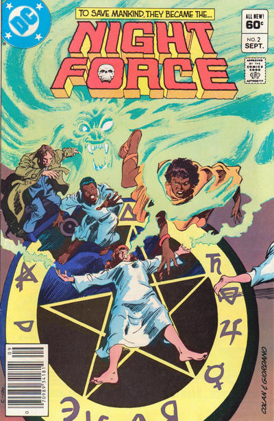 Cover for The Night Force (DC, 1982 series) #2 [Newsstand]
