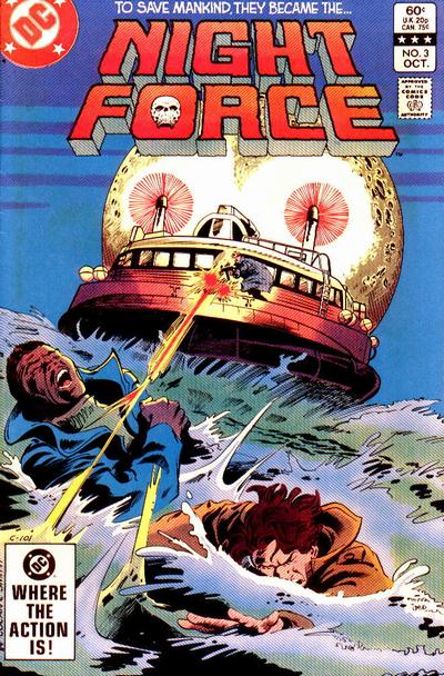 Cover for The Night Force (DC, 1982 series) #3 [Direct]