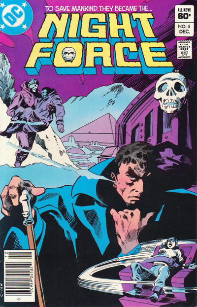 Cover for The Night Force (DC, 1982 series) #5 [Newsstand]