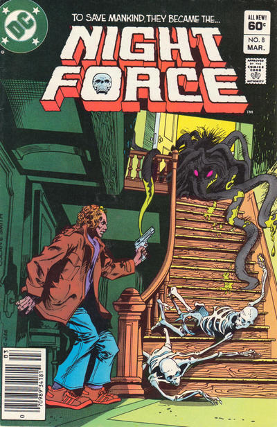 Cover for The Night Force (DC, 1982 series) #8 [Newsstand]