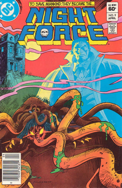 Cover for The Night Force (DC, 1982 series) #9 [Newsstand]