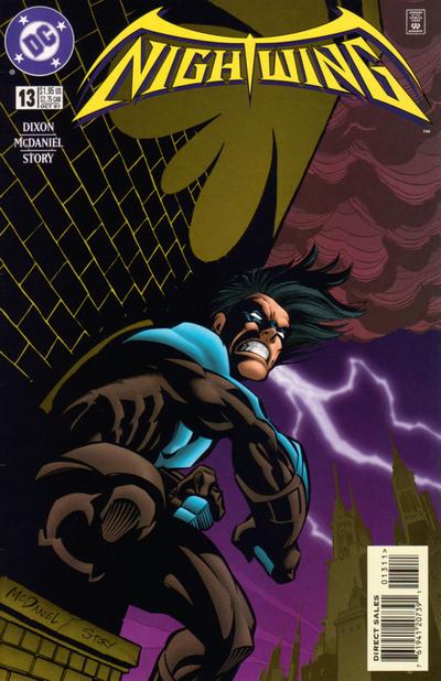 Cover for Nightwing (DC, 1996 series) #13 [Direct Sales]