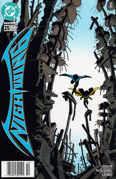 Cover for Nightwing (DC, 1996 series) #25 [Newsstand]