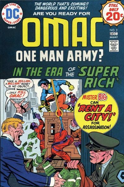 Cover for OMAC (DC, 1974 series) #2