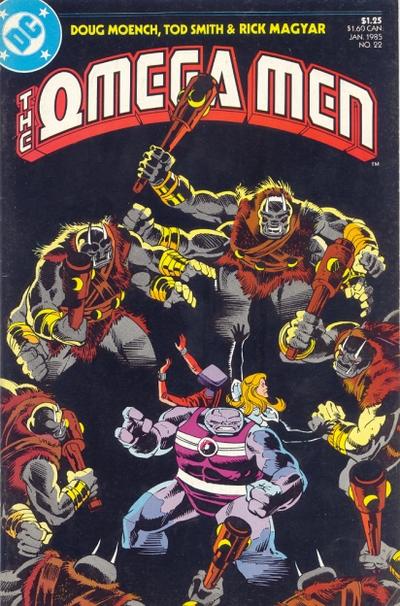 Cover for The Omega Men (DC, 1983 series) #22