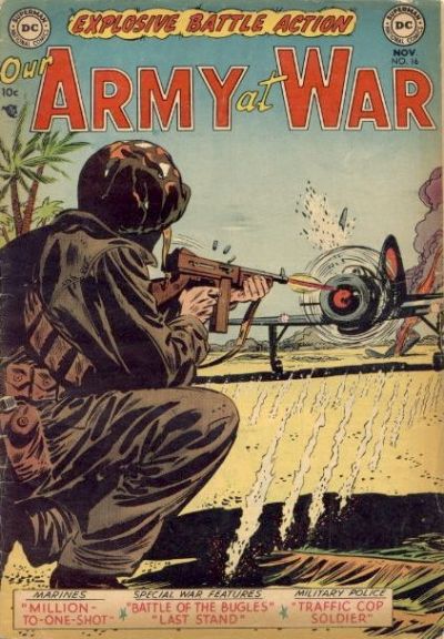 Cover for Our Army at War (DC, 1952 series) #16