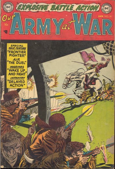 Cover for Our Army at War (DC, 1952 series) #18