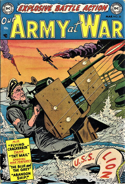 Cover for Our Army at War (DC, 1952 series) #20