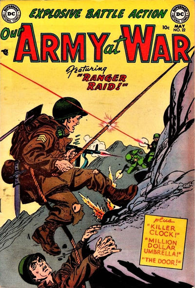 Cover for Our Army at War (DC, 1952 series) #22