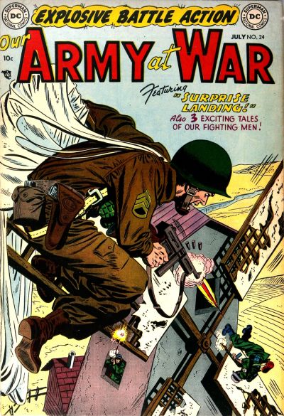 Cover for Our Army at War (DC, 1952 series) #24