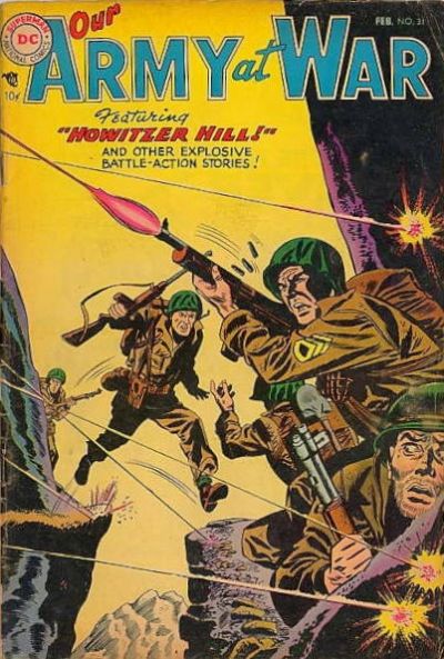 Cover for Our Army at War (DC, 1952 series) #31