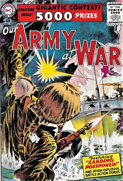 Cover for Our Army at War (DC, 1952 series) #49