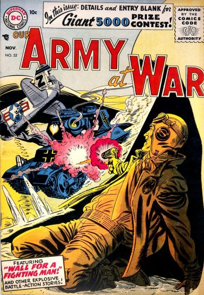 Cover for Our Army at War (DC, 1952 series) #52