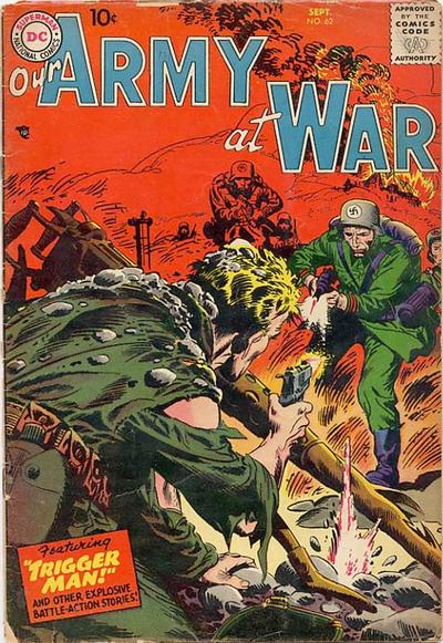 Cover for Our Army at War (DC, 1952 series) #62