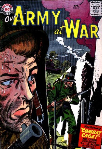 Cover for Our Army at War (DC, 1952 series) #69