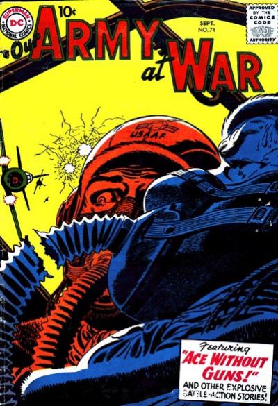 Cover for Our Army at War (DC, 1952 series) #74