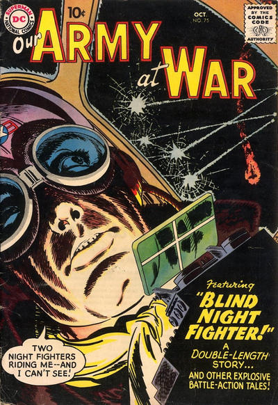 Cover for Our Army at War (DC, 1952 series) #75