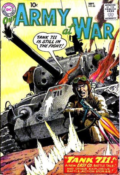 Cover for Our Army at War (DC, 1952 series) #86