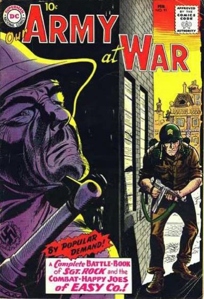 Cover for Our Army at War (DC, 1952 series) #91