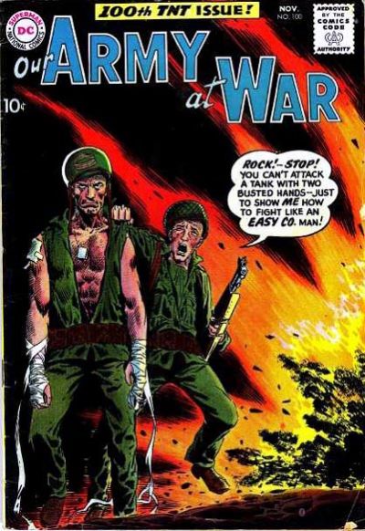 Cover for Our Army at War (DC, 1952 series) #100