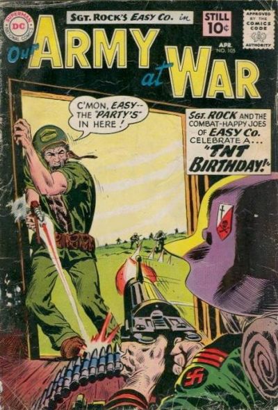 Cover for Our Army at War (DC, 1952 series) #105