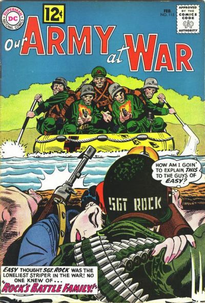 Cover for Our Army at War (DC, 1952 series) #115