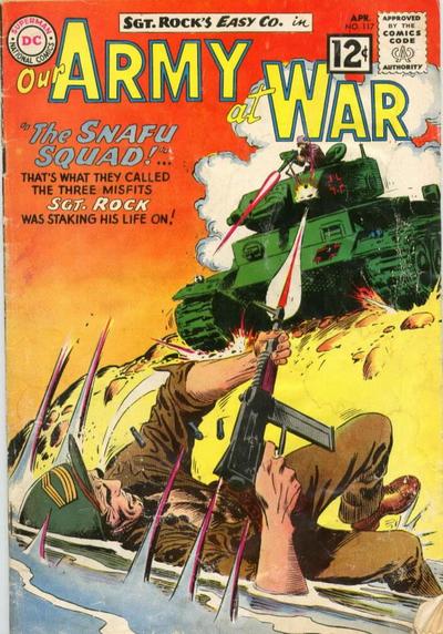 Cover for Our Army at War (DC, 1952 series) #117