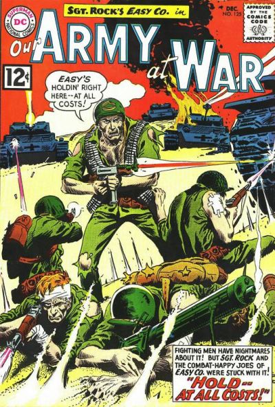Cover for Our Army at War (DC, 1952 series) #125