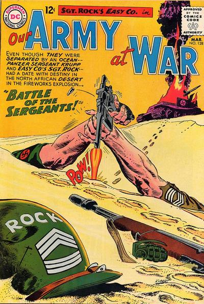 Cover for Our Army at War (DC, 1952 series) #128
