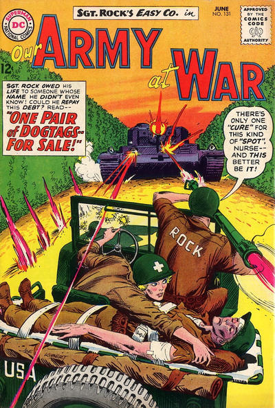 Cover for Our Army at War (DC, 1952 series) #131