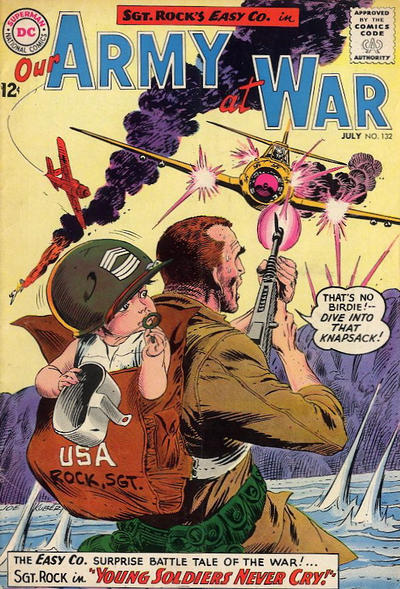 Cover for Our Army at War (DC, 1952 series) #132