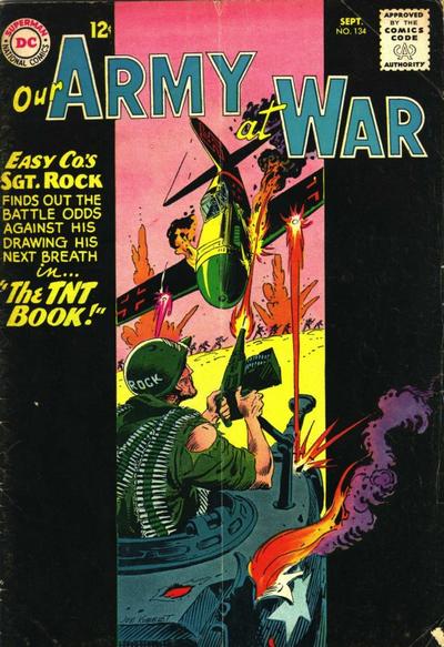 Cover for Our Army at War (DC, 1952 series) #134