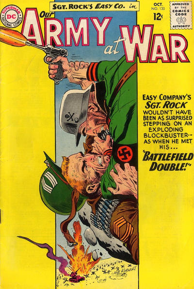 Cover for Our Army at War (DC, 1952 series) #135