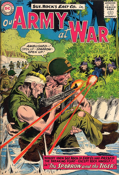 Cover for Our Army at War (DC, 1952 series) #144