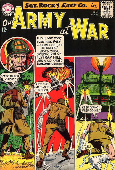 Cover for Our Army at War (DC, 1952 series) #150