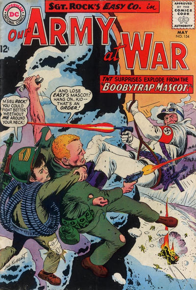 Cover for Our Army at War (DC, 1952 series) #154