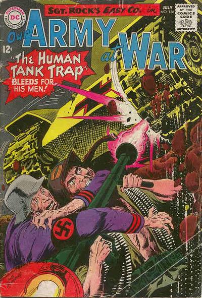 Cover for Our Army at War (DC, 1952 series) #156