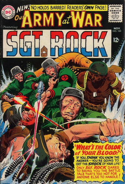 Cover for Our Army at War (DC, 1952 series) #160