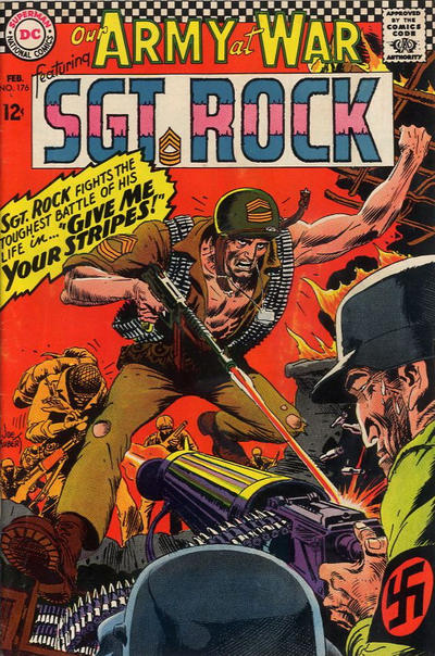 Cover for Our Army at War (DC, 1952 series) #176