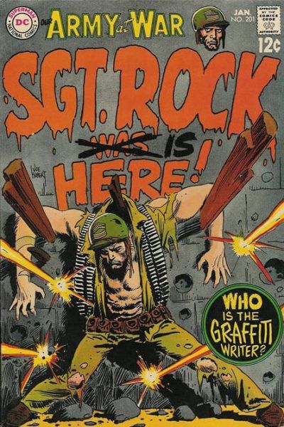 Cover for Our Army at War (DC, 1952 series) #201