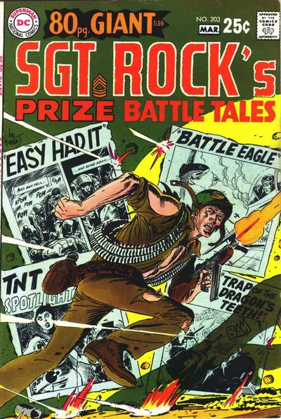 Cover for Our Army at War (DC, 1952 series) #203