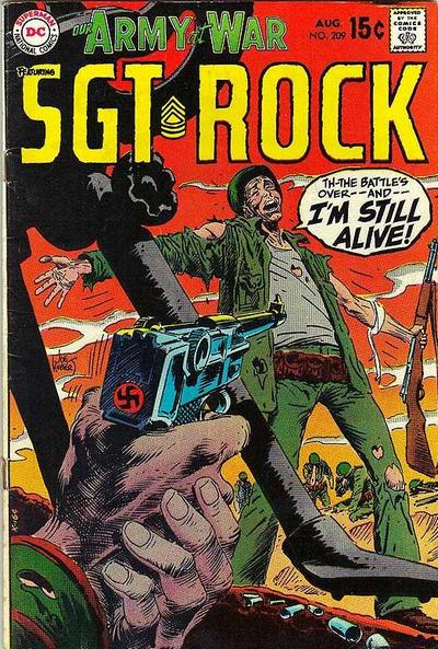 Cover for Our Army at War (DC, 1952 series) #209