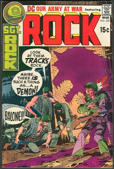 Cover for Our Army at War (DC, 1952 series) #230