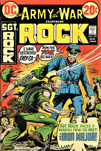 Cover for Our Army at War (DC, 1952 series) #251