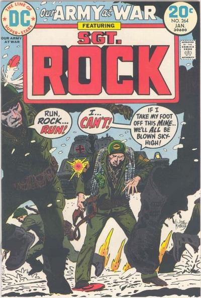 Cover for Our Army at War (DC, 1952 series) #264