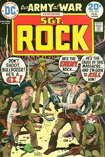 Cover for Our Army at War (DC, 1952 series) #265